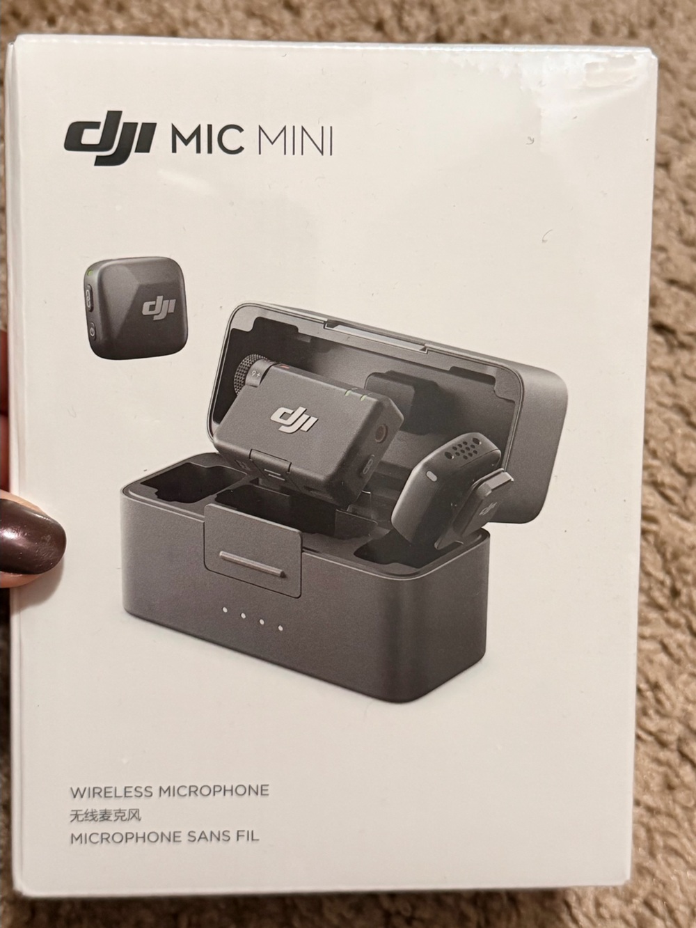 DJI Mic Mini Wireless Microphone System in Gray